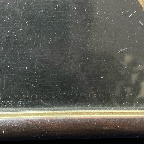 Rare 19th Cent. Print American Still Life of Calla Lilies in Greek Urn - Picture 2 of 5